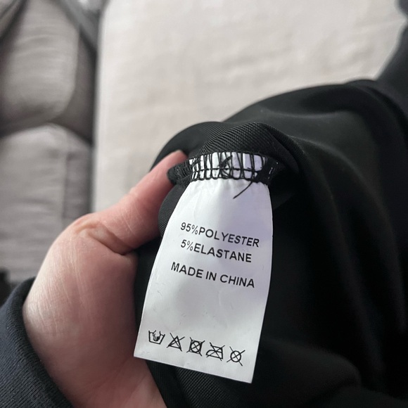 Faeriesty Elegant V Neck Long Sleeve Velvet Silt Dress Size XL FSWD0508LL Prom - Picture 6 of 7